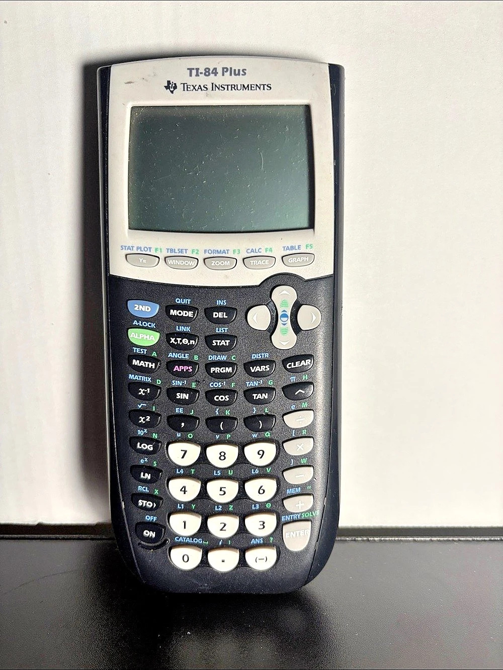 Texas Instruments TI-84 Plus Graphing Calculator Black & Gray